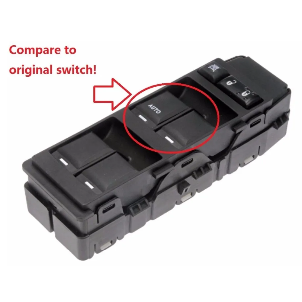 4602780AA New Power Window Master Control Switch Auto Up/Down Only For
