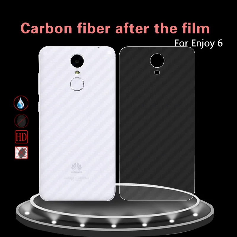 Защитная пленка для экрана из углеродного волокна наклейка Huawei Enjoy 6 задней
