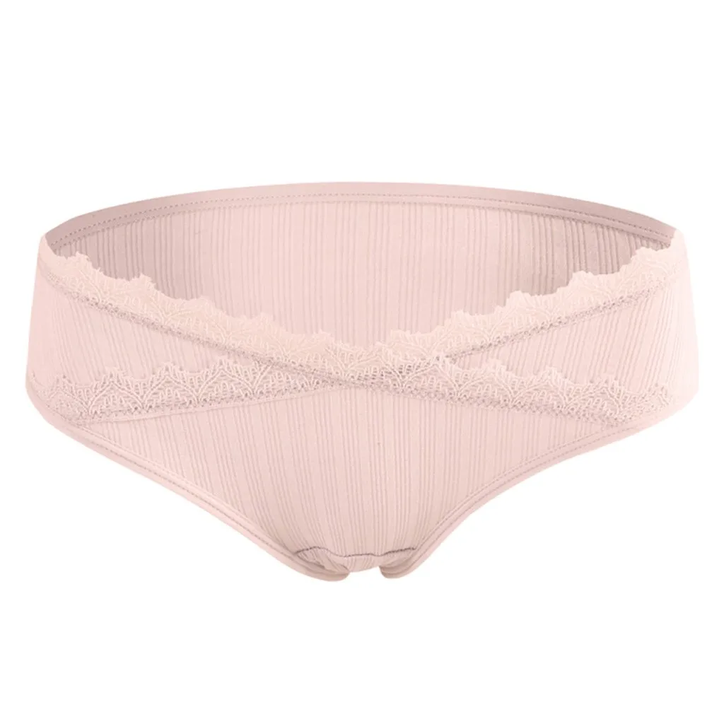 

Large Size Women's Underwear New Low Waist Pregnant Women V-shaped Cotton Fashion Casual Comfortable Pregnancy Women's Underwear