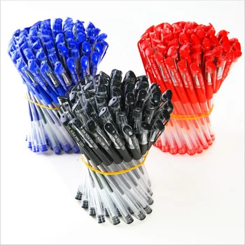 

12PCS solid color gel pen bulk office stationery latest student exam special European standard 0.5MM gel pen