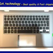 Wellendorff 96% Новинка/Org верхняя крышка для Dell INSPIRON 13-7000 7347 7348 7352 ЕС клавиатура Упор для рук верхний чехол