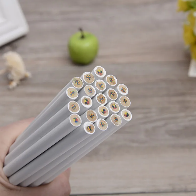 

Coloffice 10PCS/Lot Wooden HB Color Pencil Drawing Painting Writng Standar Stationery Student Gift Pencil School Office Supply