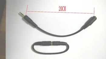 

20PCS 26AWG 20CM Cable 3.5mm Male TO Female Audio Stereo Extension