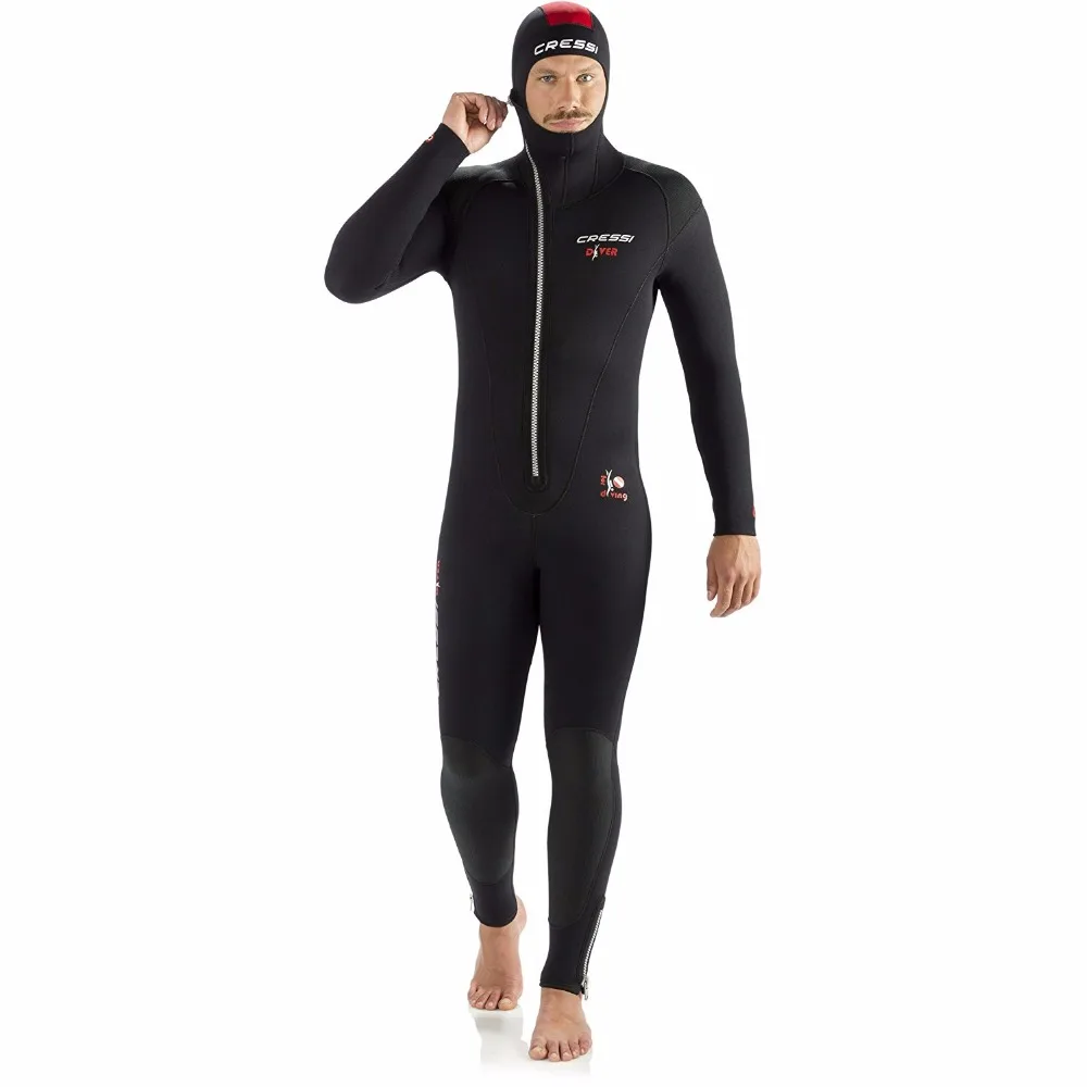 Мужской неопреновый гидрокостюм Cressi DIVER универсальный для дайвинга 5 мм