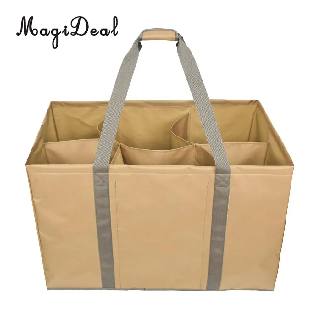 6 Slot Hunting Duck Decoy Bag with Water & Dirt Drain System for Duck Goose Turkey