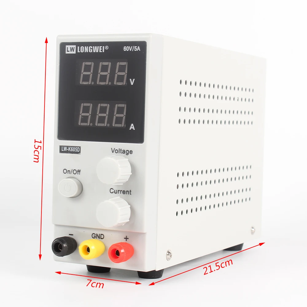 DC Питание LW-K605D 60V 5A мини ЖК-дисплей цифровой Дисплей Регулируемый Лаборатории Регулируемое переключение Питание 110 V/220 V