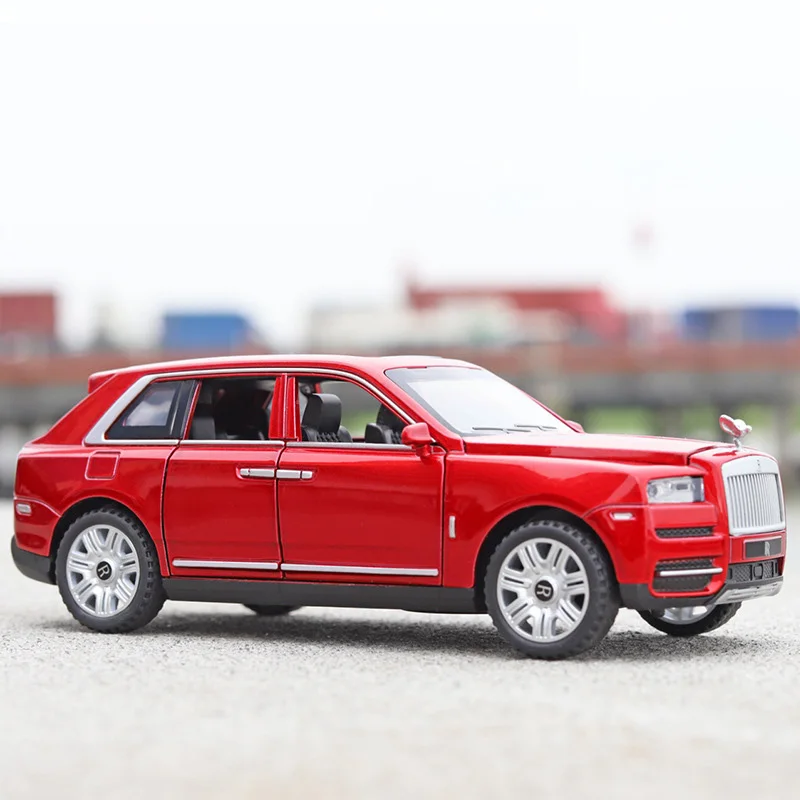 1/32 весы Rolls Royce Cullinan литой под давлением сплав оттяните назад автомобиль
