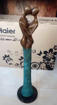 

European bronze abstract sculpture crafts ornaments home furnishings gift fast