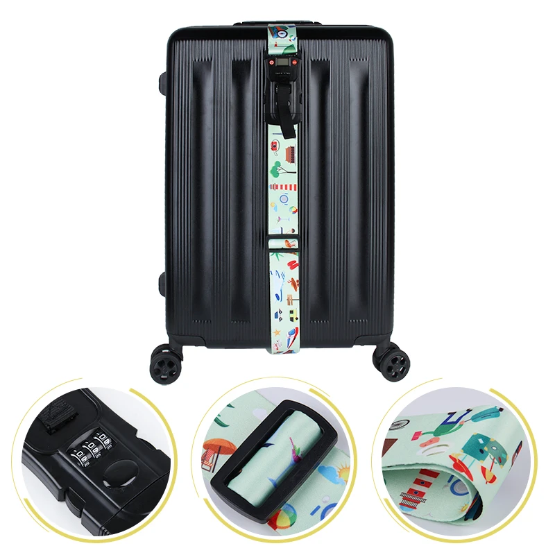 JULY'SONG Travel Weighing Scale Password Luggage Strap Adjustable And Multifunctional Suitcase Belt Sturdy Travel Accessories JULY'SONG Travel Weighing Scale Password Luggage Strap Adjustable And Multifunctional Suitcase Belt Sturdy Travel Accessories