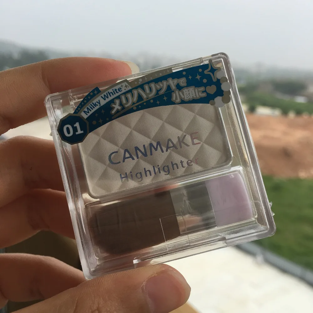 White Japan Canmake Highlighter Shading Pearlescent High light