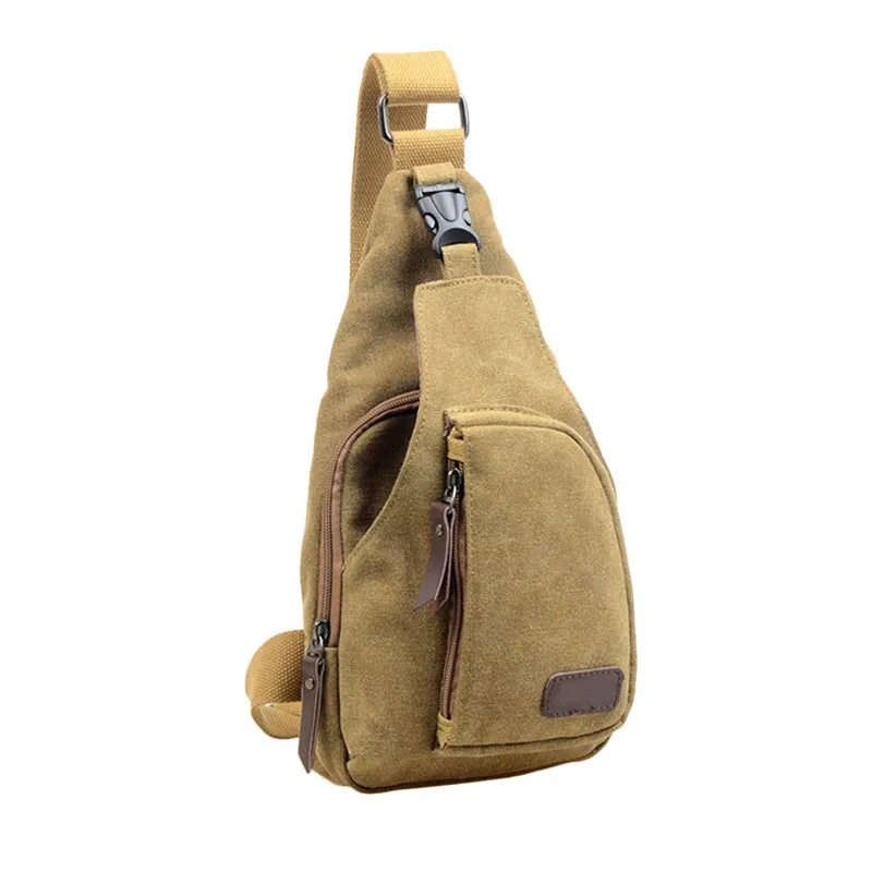 Наружный спортивный брезентовый Рюкзак, мужская сумка через плечо, походная сумка, нагрудная сумка, Прямая поставка 5H