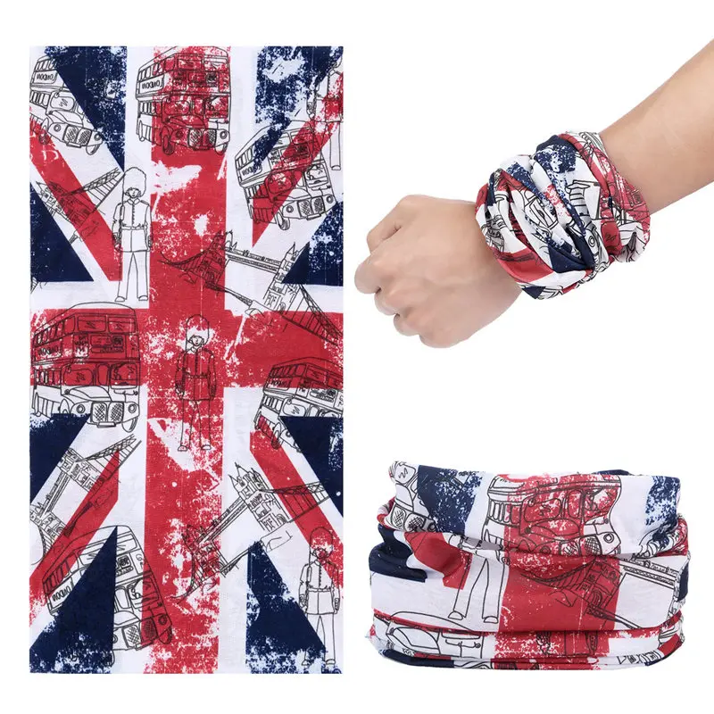 عازلة دراجة نارية الجمجمة قناع الوجه درع الإناث الذكور الدراجات باندانا متعددة استخدام عقال الرقبة أدفأ السحر الصيد رئيس وشاح