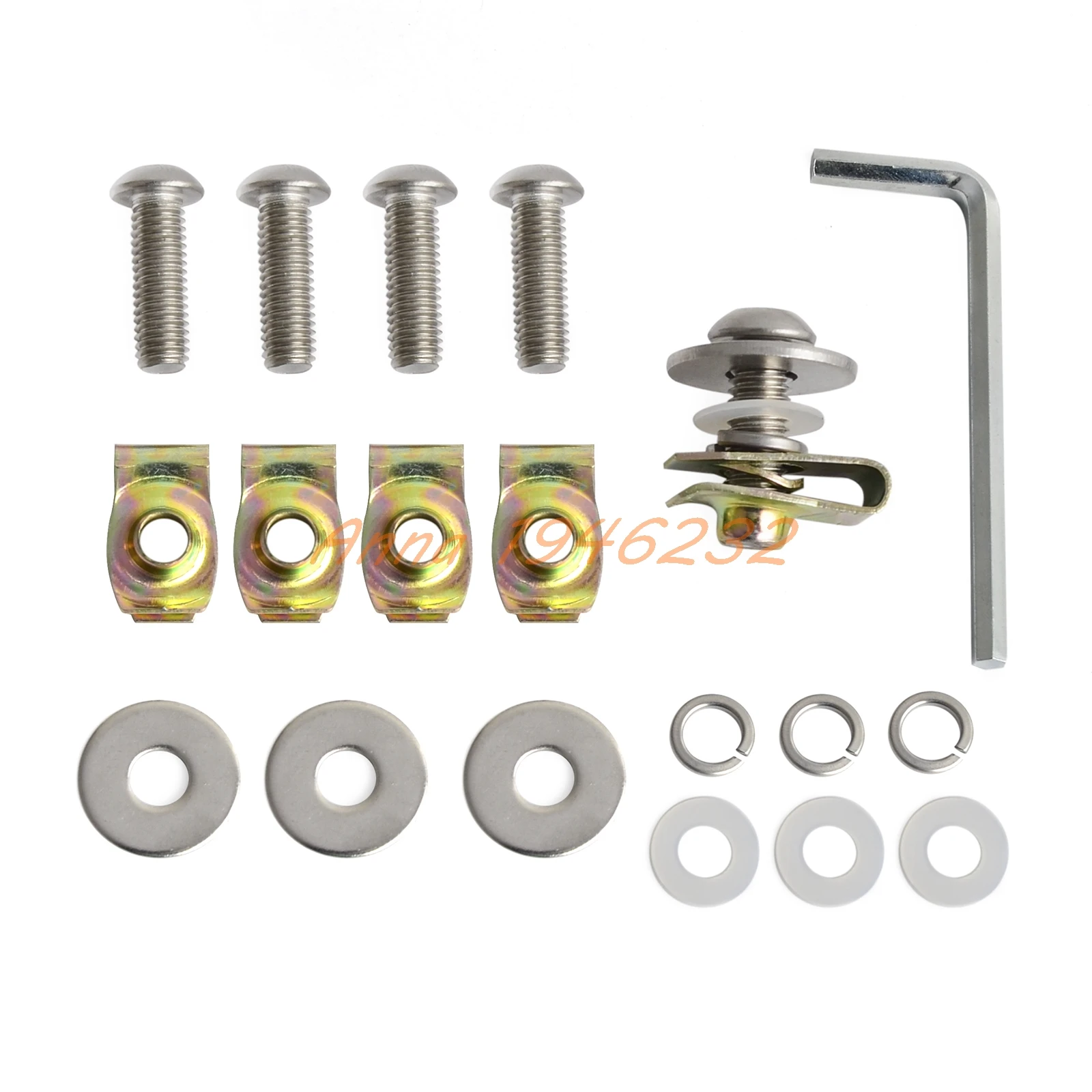 Saddlebag Locks Mounting Security Theft Deterrent Lock Bolt Screw For