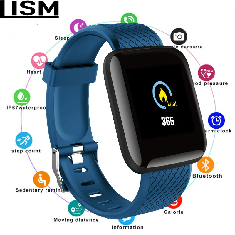 

2019 Smart Watch D13 1.3inch OLED Color Screen Bluetooth Waterproof Sport Smart Watch Bracelet Fitness Tacker For Android Reloj