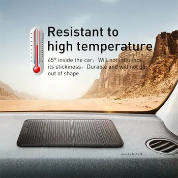 

Foldable Non-Slip Car Phone Holder Pad Stand Dashboard Sticky Mat Heat Resistant F-Best