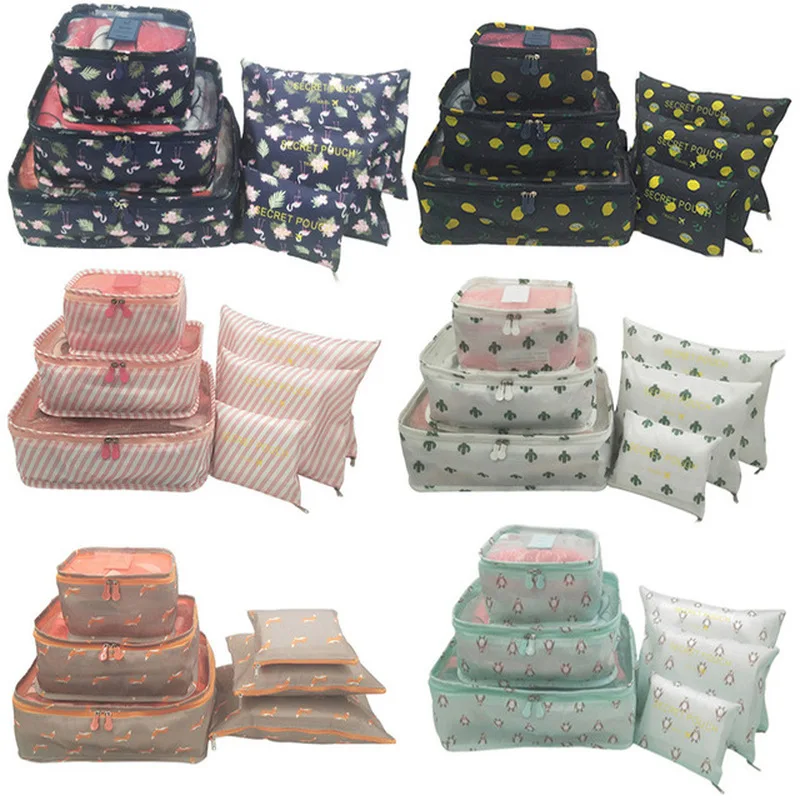 

7Pcs/set Foldable Storage Bag Clothes Blanket Quilt Closet Sweater Organizer Box Pouch Save Space Home Storage Bags Supplies