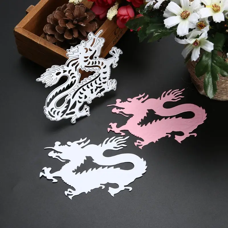Трафареты Dragon для скрапбукинга металлические режущие штампы шаблон папка альбом