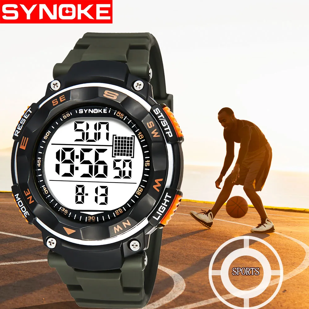 Для мужчин спортивные часы S-SHOCK Военная Униформа модные наручные часы погружения Спорт светодиодный винтажные часы водонепроница
