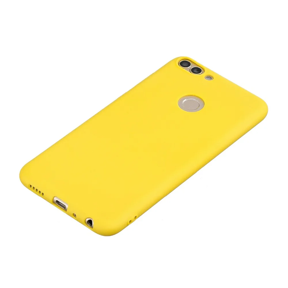 

For coque Huawei P Smart Case Enjoy 7S Candy Color for Huawei Y5 Y9 2018 Honor 7C Mate 10 20 Lite Case funda Etui