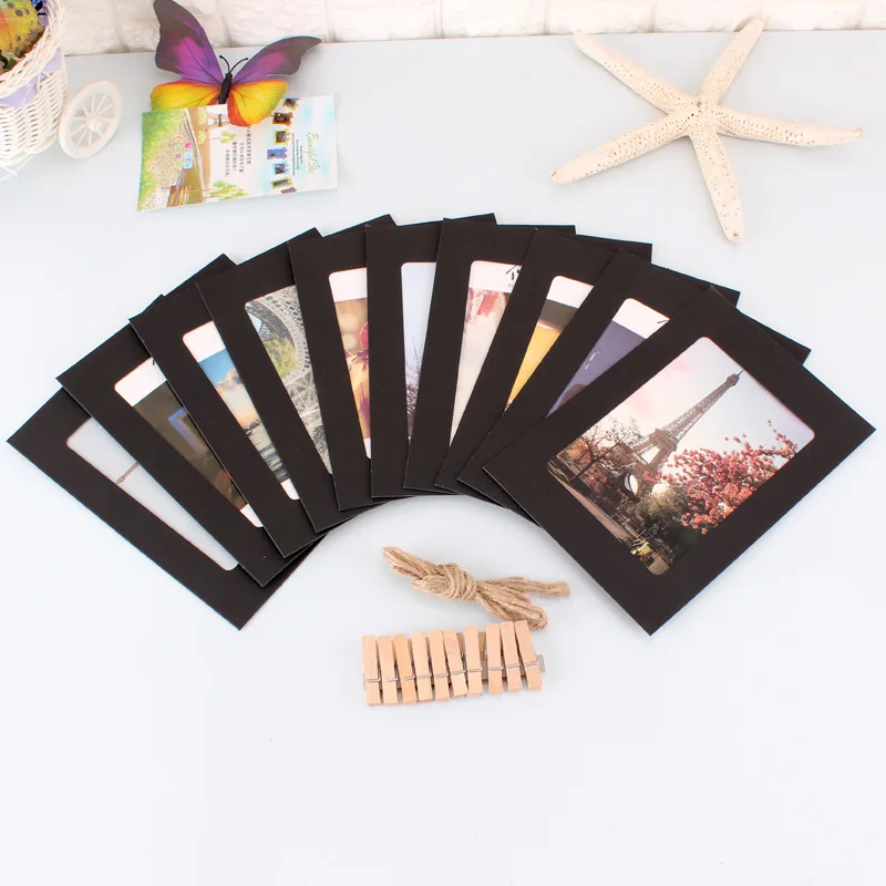

10X mixes Combination Wall Photo Frame framework DIY Hanging DIY Wall Picture Album Home Decoration