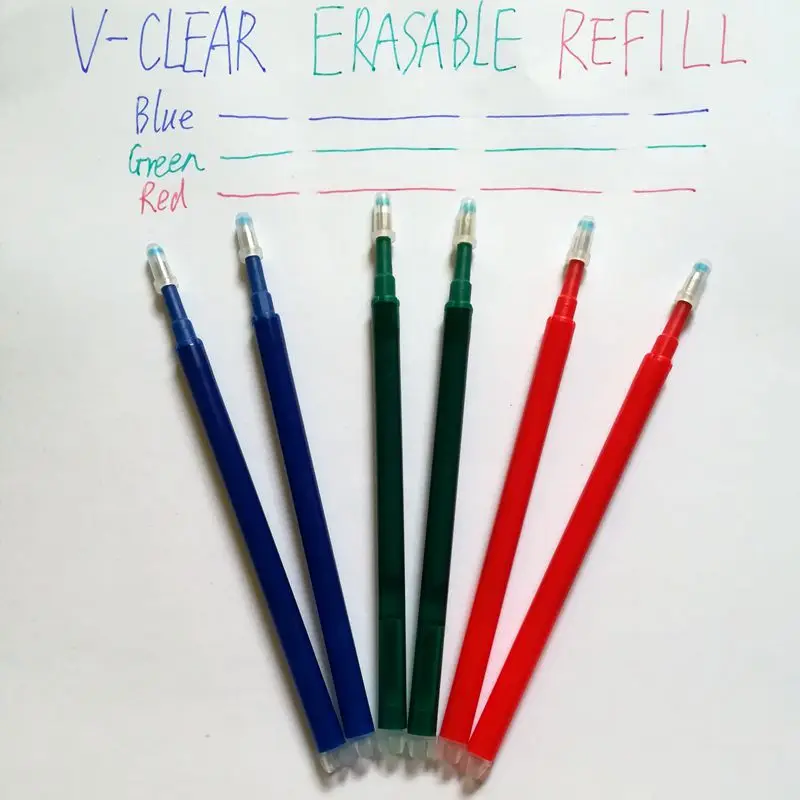

Office Pen Stationery Unisex Refill Pen Erasable Pen Refill Unisex 0.7mm Tip Gel Refill Pen 3 Color Choose Learning Essential