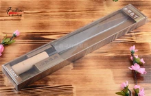 10-zoll edelstahl küchenmesser lachs sashimi raw fischfilet kochmesser kochen messer Tänzelte geschenk Freies verschiffen
