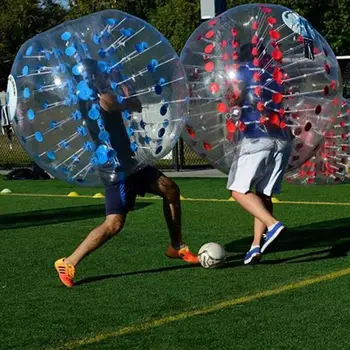 

0.8mm 100%TPU 1.5m For Adults Inflatable Bubble Soccer Ball Bumper Bubble Ball Inflatable Zorb Ball Air Ball Bubble Football