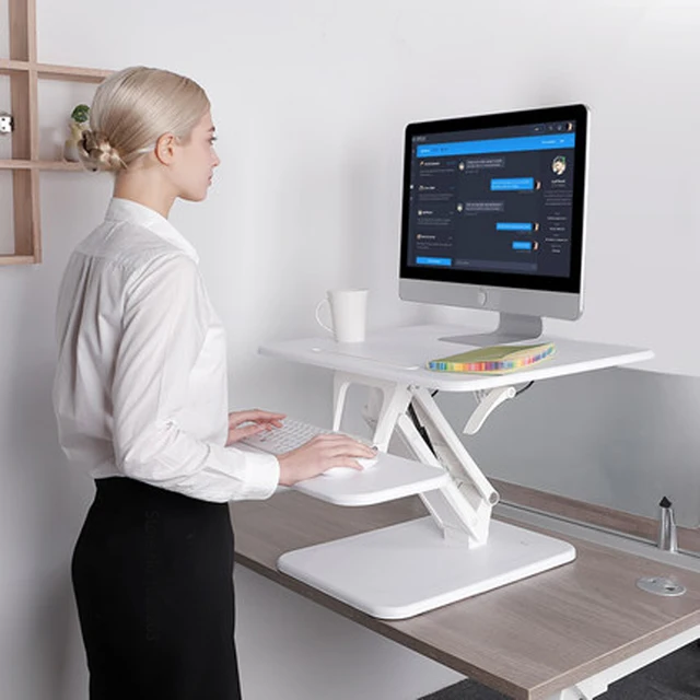 loctek m3 sit stand desk riser easy up height adjustable computer laptop desk with foldable keyboard - Sit Stand Desk loctek m3 sit stand desk riser easy up height adjustable computer laptop desk with foldable keyboard - Sit Stand Desk
