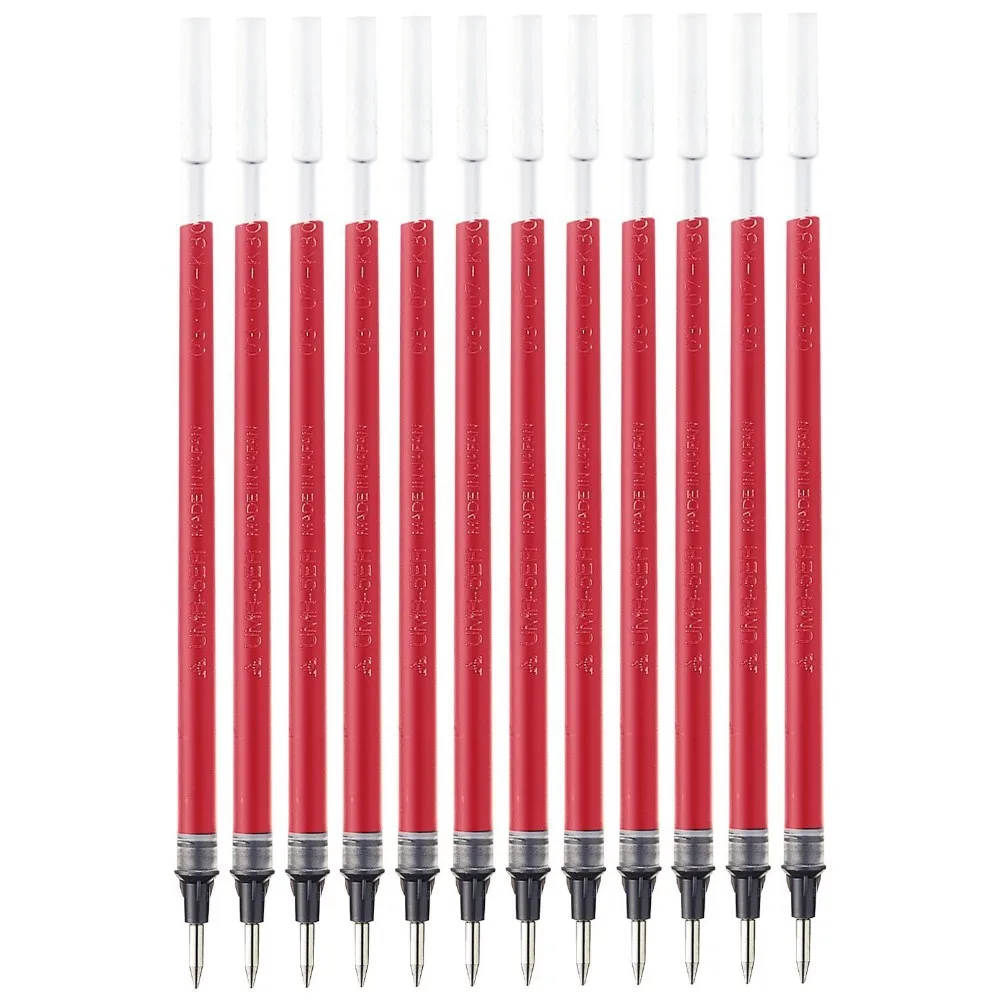 uni ball red refills