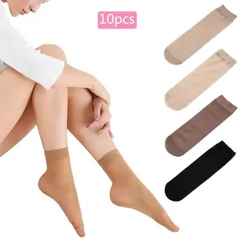 

Hot Sale! 10 Pieces High Quality Women Velvet Socks Female Socks Summer Sock