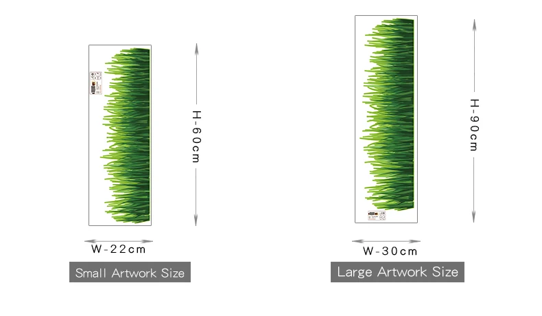 DICOR плинтус, для стен наклейка Стикеры трава домашний декор DIY виниловые фотообои для Стекло детского сада детская комната прихожей QT81