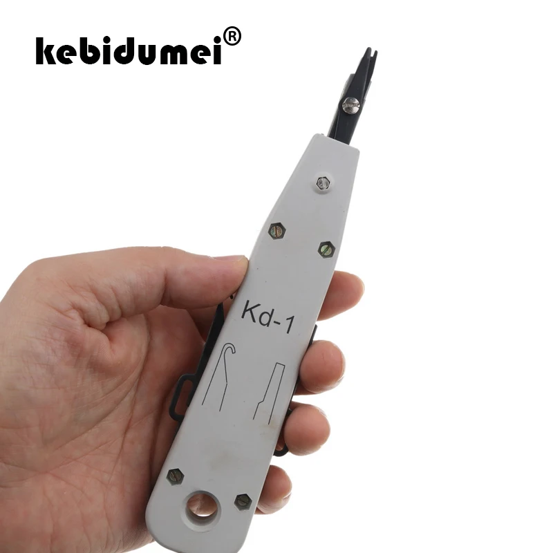 Kebidumei для крона KD 1 Профессиональный Телеком телефонный кабель Cat5 RJ11 RJ45 локальной