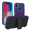Защитный чехол 3 в 1 для iPhone 11 12 Pro Max, тяжелый ударопрочный мини-чехол для iPhone 6, 6s, 7, 8 Plus, XR, X, XS Max, гибридный Чехол ► Фото 1/6
