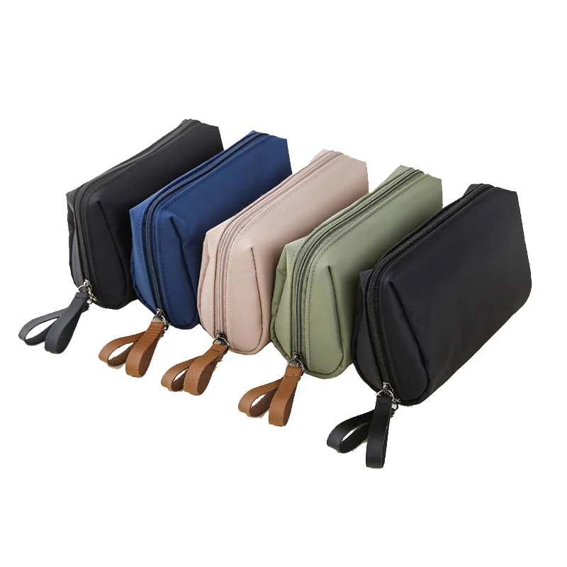 

1 pc Solid Cosmetic Bag Korean Style Women Makeup Bag Pouch Toiletry Bag Waterproof Makeup Organizer Case Dropshipping J2