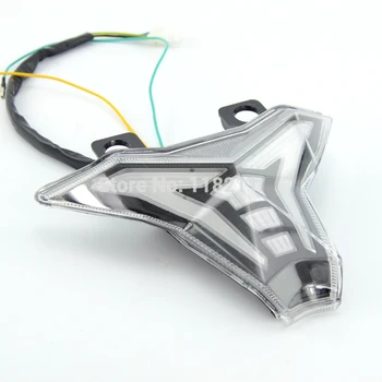 

LED Motorcycle Tail Lights Rear Brake Taillight Stop Light For KAWASAKI Z1000 2014 2016 Turn Signal Indicator Integrated