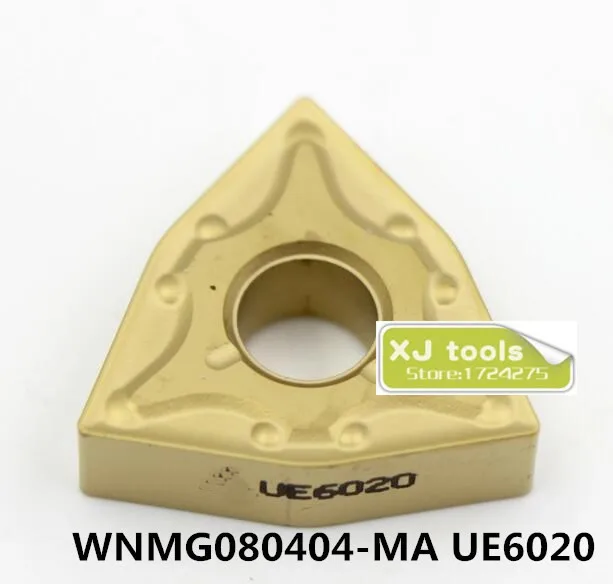 

10pcs WNMG080404-MA UE6020/WNMG080408-MA UE6020 carbide inserts for MWLNR/WWLNR,Turning Blades,Cutting Tips for Steel