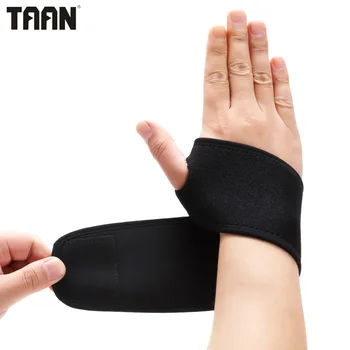 

TAAN Wrist Support Long Wristband Running Basketball Glove Thumb Bandage Wrist Brace Straps Sports Protector Guard HJ-1109
