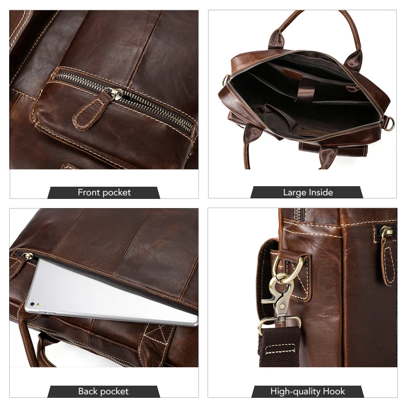 Сумка мессенджер WESTAL 7212 Мужская из натуральной кожи|leather handbags|bags handbagsman bag handbags |