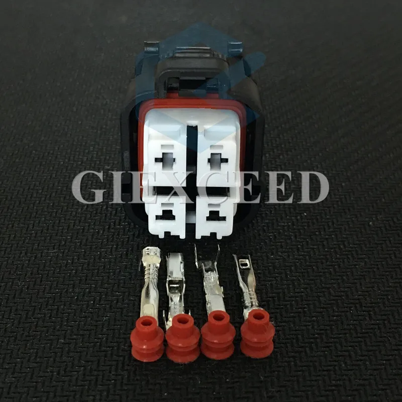 

2 комплекта 4-контактных разъемов для автомобильного бензина вилка насоса, разъем для электрического топливного насоса для Toyota, Mazda