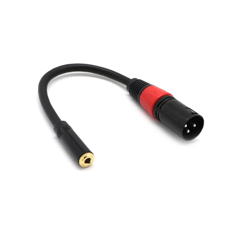 XLR 3Pin штекер до 3 5 мм разъем телефонной линии аудио удлинитель адаптер длиной 0 2/0