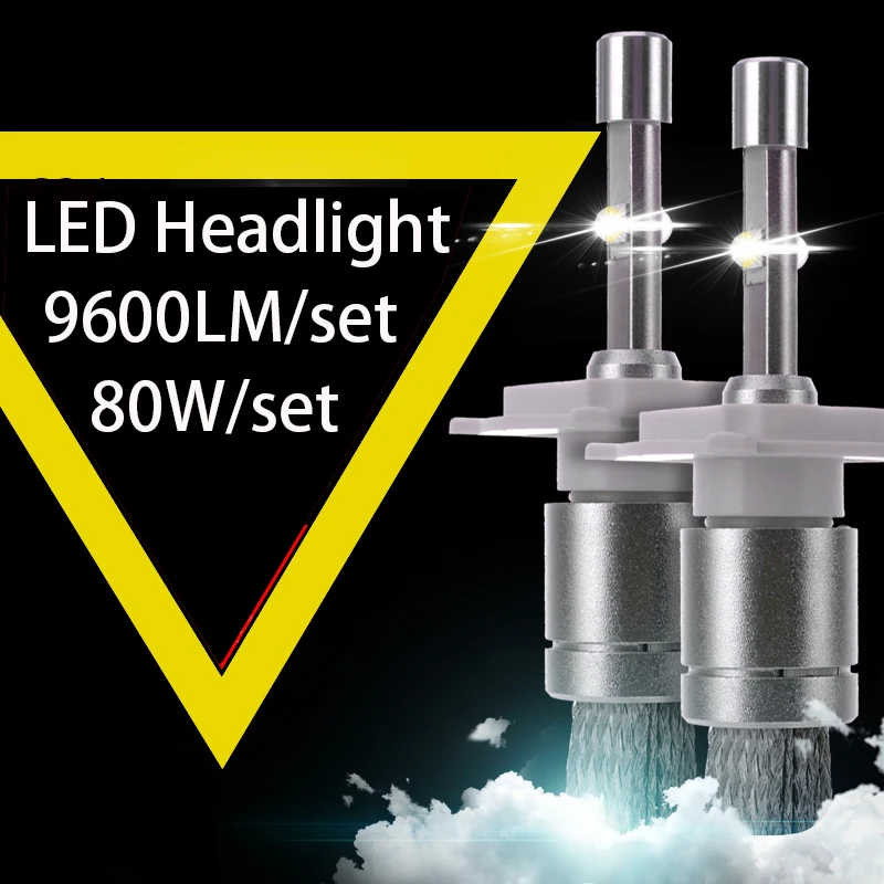 

Super Bright R3 9600lm XHP-50 cree chip Car LED Headlight Kit H1 H3 H4 H7 H9 H11 9004 HB1 9005 HB3 9006 HB4 9007