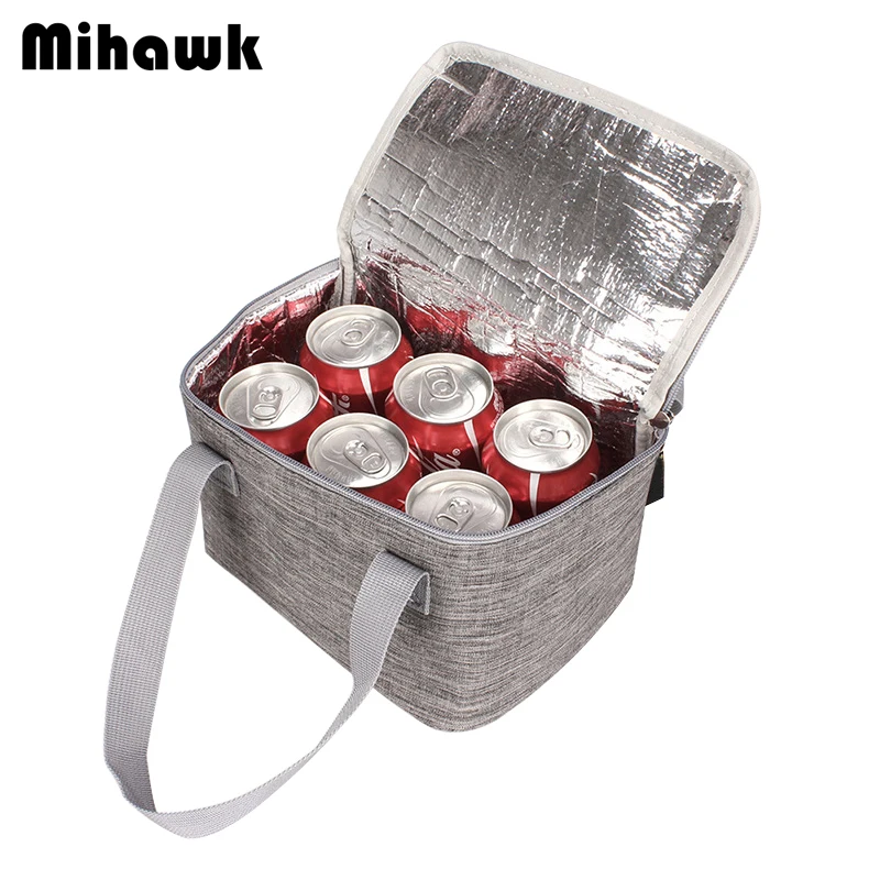 Mihawk Solid Thermal Insulated Cooler font b Bags b font Extra Large Picnic font b Lunch