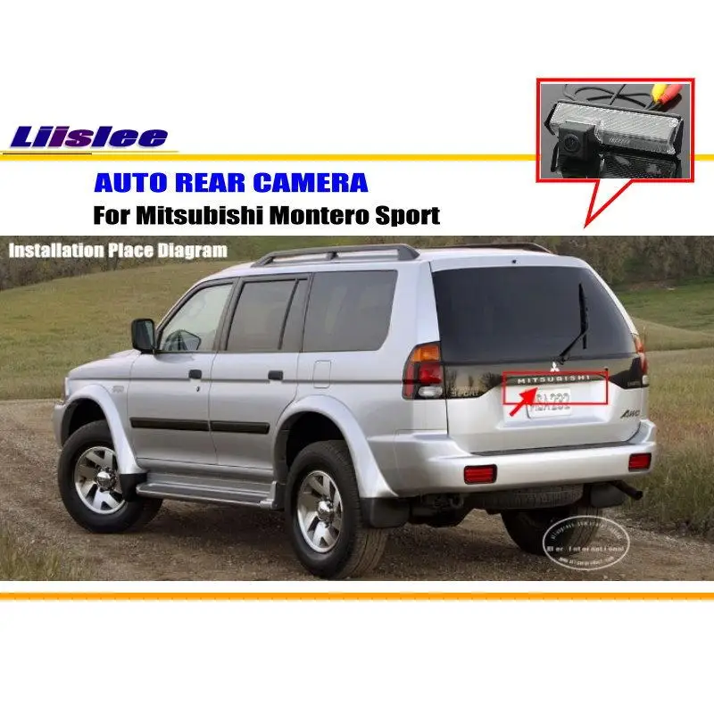 

For Mitsubishi Montero Sport 2008-2015 Car Rear View Camera Backup Back Parking AUTO HD CCD CAM Accessories Kit