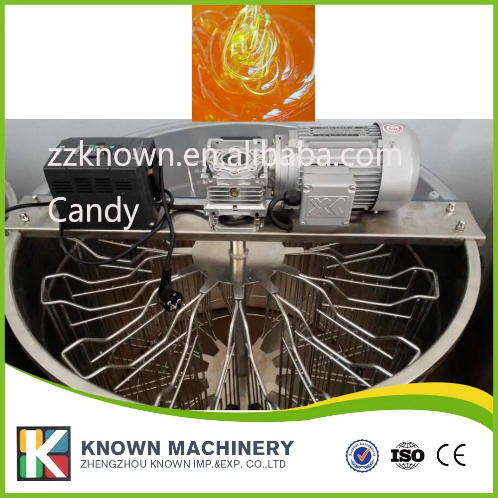 

Stainless steel 16 frames electrical not used honey extractor