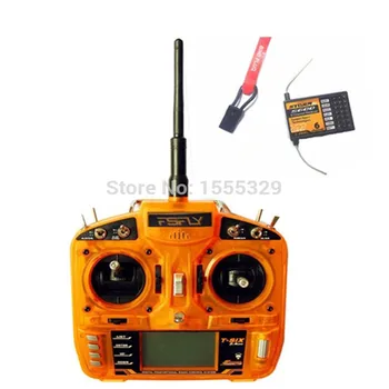 

FSFLY DSM2 2.4GHz 6 CH RC Drone Transmitter Radio with S600 Receiver Surpass DX6i JR FUTABA for RC Quadcopters RC Car RC Boat