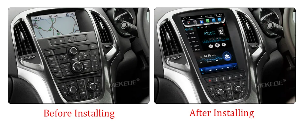 Top MEKEDE DSP Android 9.0 car dvd gps multimedia player For Opel Astra J/Vauxhall Holden 2010-2013  car radio Bluetooth ipod wifi 8