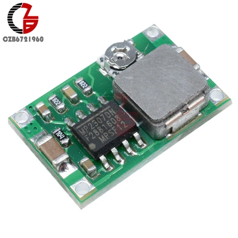 10PCS Mini 360 DC DC Adjustable Step Down Buck Converter 475V 23V to 1V 17V Step down Power Transformer 3A DIY for RC Airplane title=