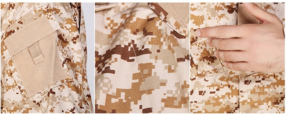 10 видов цветов Военная униформа для мужчин армейская тактическая спецназа ACU Militar солдат для мужчин боевая одежда брюки комплект камуфляжной формы