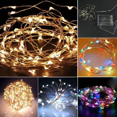 2M 5M 10M 3*AA Battery Led String Light Operated Garland Outdoor Indoor Home Christmas Decoration Strip | Освещение