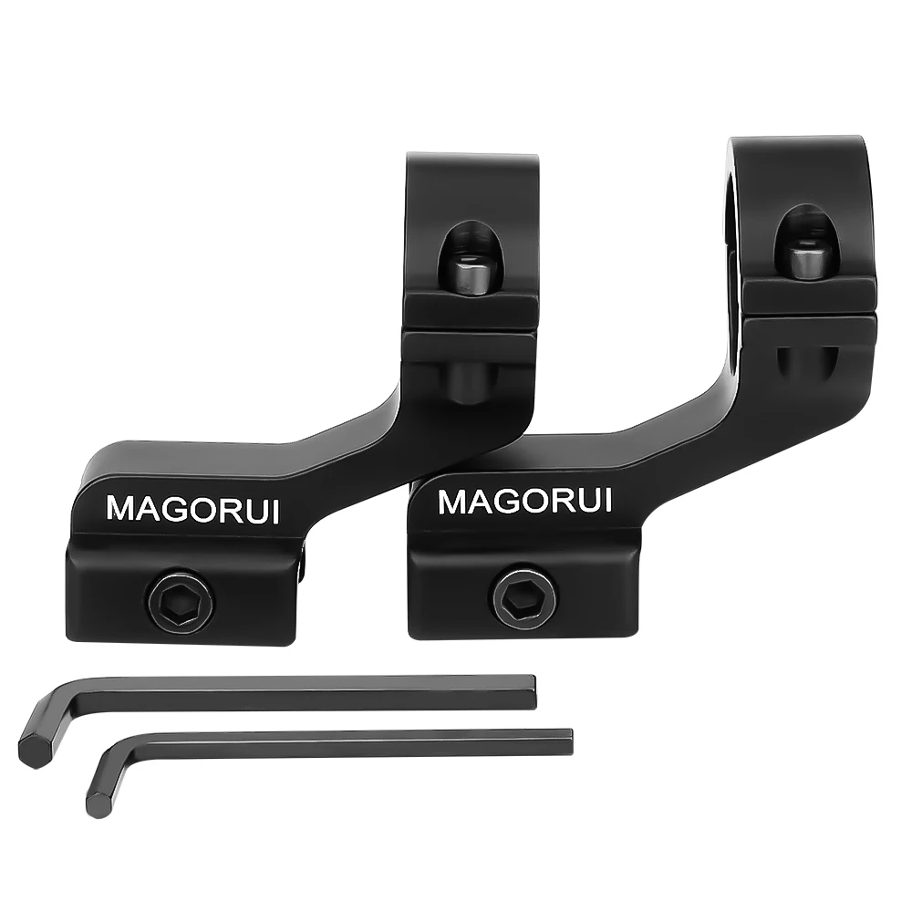 

Magorui Riflescope P-Series Picatinny Mount 1 Inch Tube Reversible for Vortex, Nikon, Leupold and other Scopes